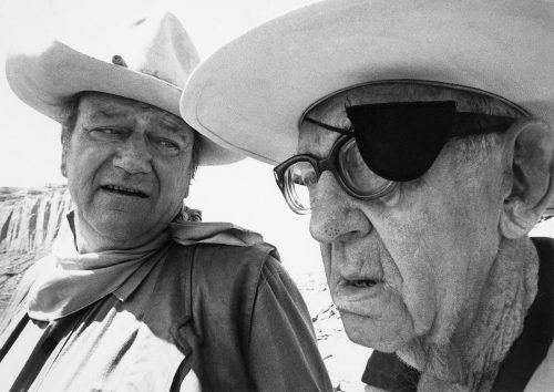 John Wayne and John Ford in 1971
