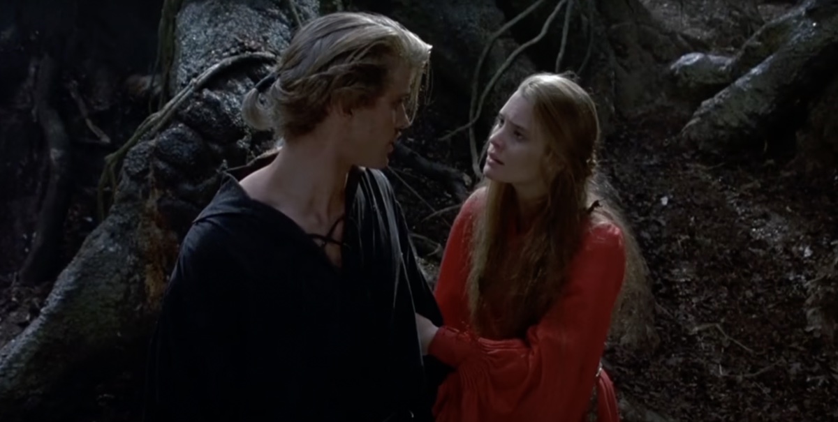 Cary Elwes and Robin Wright in The Princess Bride