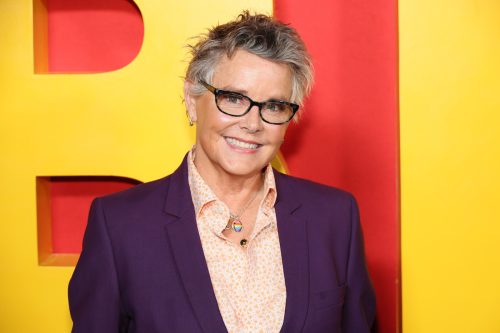 Amanda Bearse at the premiere of "Bros" on Sept. 20, 2022