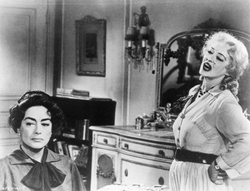 Joan Crawford and Bette Davis in "What Ever Happened to Baby Jane?"