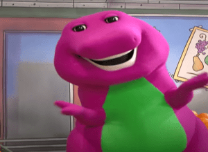 Barney on "Barney & Friends"