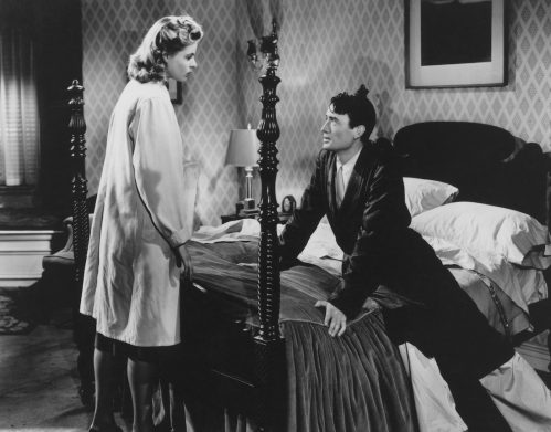 Ingrid Bergman and Gregory Peck in "Spellbound"