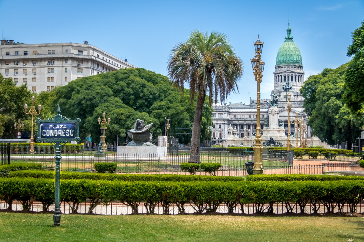 Plaza Congreso - Buenos Aires, Argentina