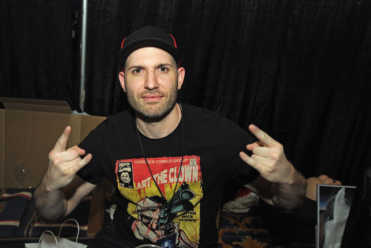 Damien Leone at New Jersey Horror Con and Film Festival in 2019