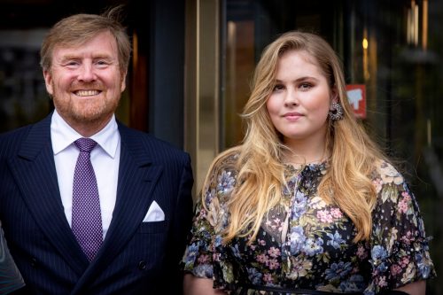 King Willem-Alexander of The Netherlands and Princess Amalia of The Netherlands