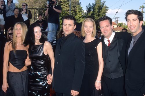 The "Friends" cast at the 1999 Screen Actors Guild Awards