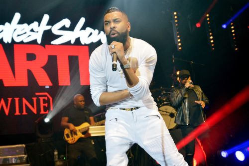 Ginuwine performing at the Hammersmith Apollo in London in 2020