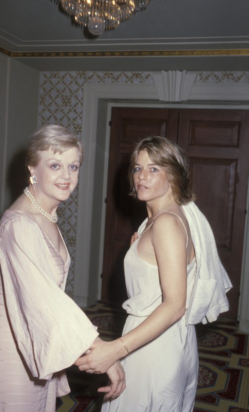 Angela Lansbury and Deidre Shaw at a 1979 Tony Awards Party
