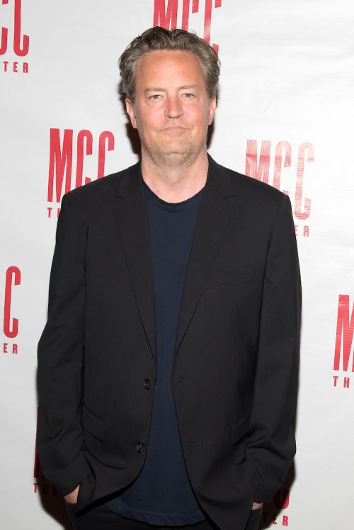 Matthew Perry at "The End of Longing" opening night after-party in 2017