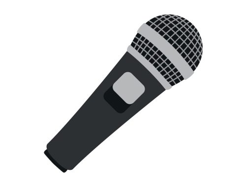 Microphone emoji