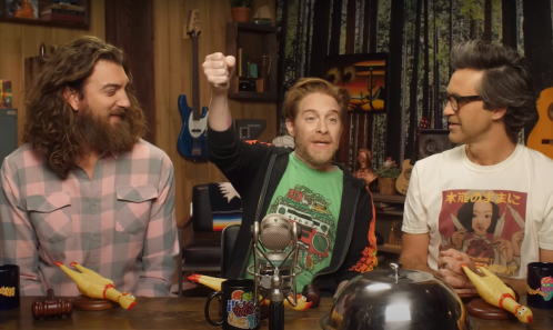 Seth Green on "Good Mythical Morning" in October 2022