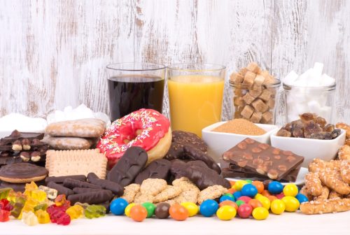 Array of Sugary Foods