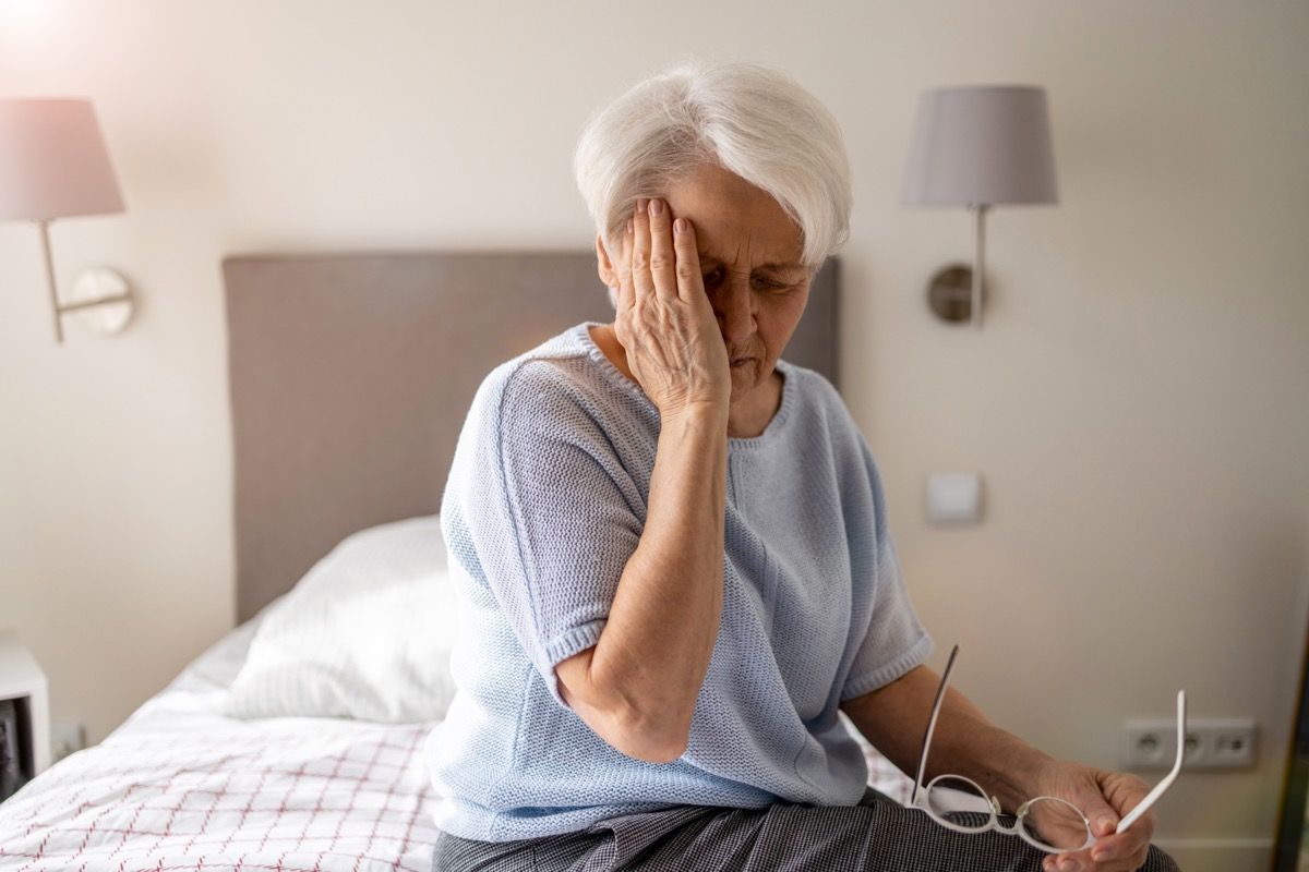 Older Woman With Dementia Risk