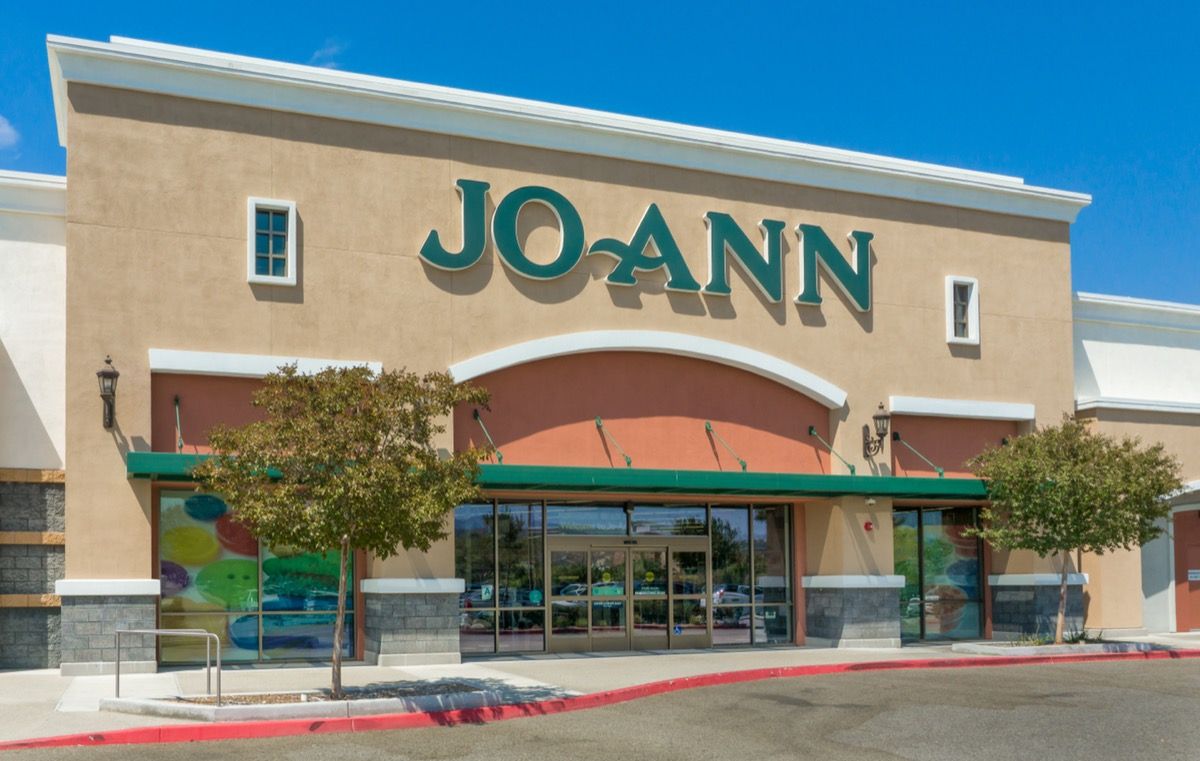 JoAnn Fabrics and Another Art Supply Store Are Closing