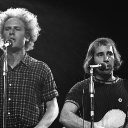 Art Garfunkel and Paul Simon performing in 1972