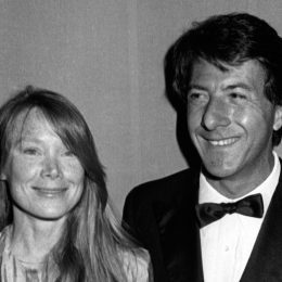 Sissy Spacek and Dustin Hoffman at Your Choice for the Film Awards in 1983