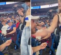 Video Shows Public Marriage Proposal at Major League Baseball Game Go Horribly Wrong