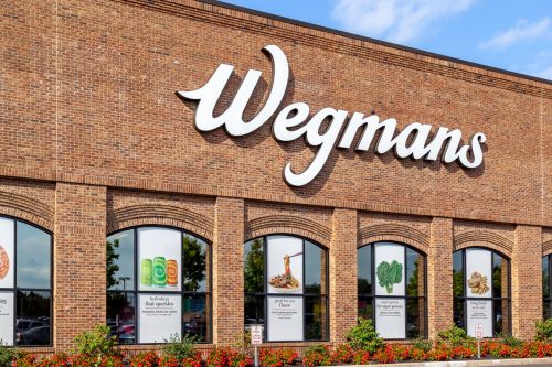 Wegmans Food Markets in Buffalo, New York, USA. Wegmans Food Markets Inc. is a privately held American supermarket chain.