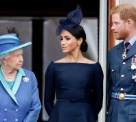 Queen Elizabeth Worried Prince Harry Was "a Little Too in Love" With Meghan, Say Reports