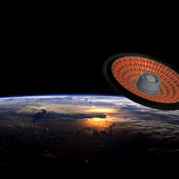 NASA is Launching a Massive Inflatable Heat Shield That Looks Like Flying Saucer Into Space