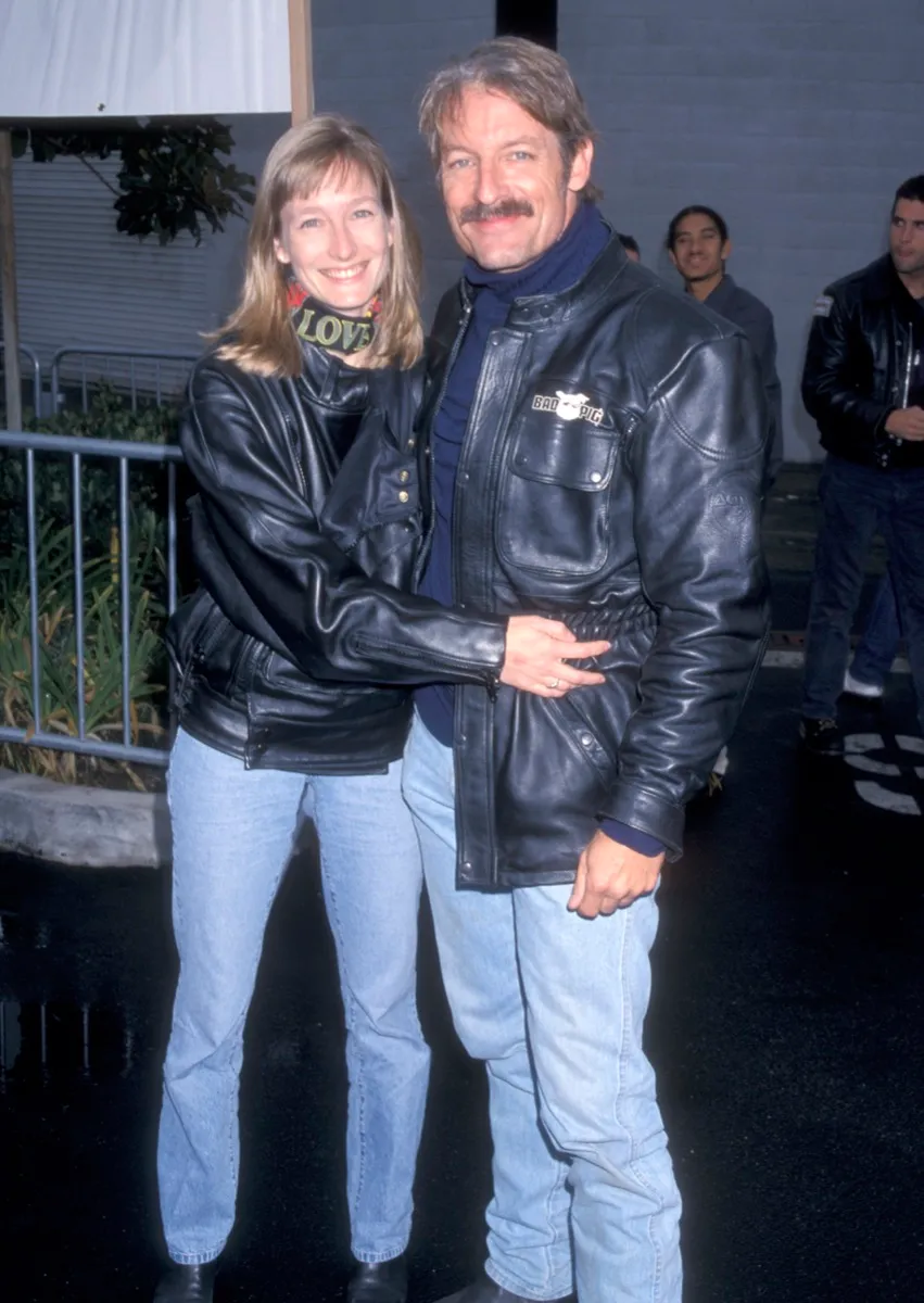 Louise and Perry King in 1988