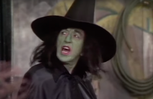 The Wicked Witch of the West in Sesame Street