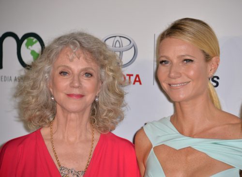Blythe Danner and Gwyneth Paltrow at the Environmental Media Awards in 2015