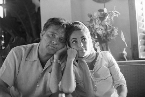 Richard Burton and Elizabeth Taylor photographed in Mexico in 1963