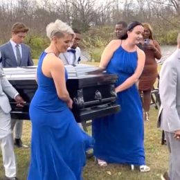 Groom Arrived at His Wedding in a Coffin Carried by the Bridesmaids and Internet is Fuming. "Disrespectful!"