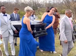 Groom Arrived at His Wedding in a Coffin Carried by the Bridesmaids and Internet is Fuming. "Disrespectful!"