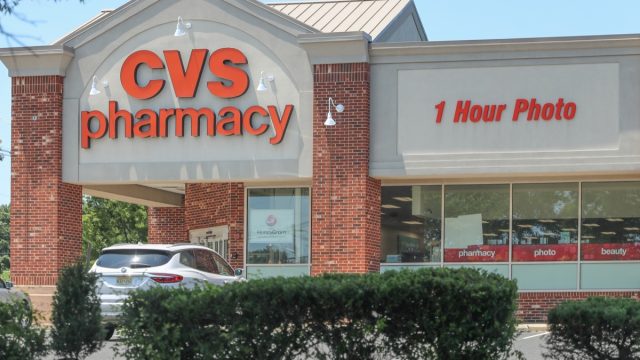 Princeton New Jersey - June 23, 2019: CVS Pharmacy Retail Location. CVS is the Largest Pharmacy Chain in the US - Image