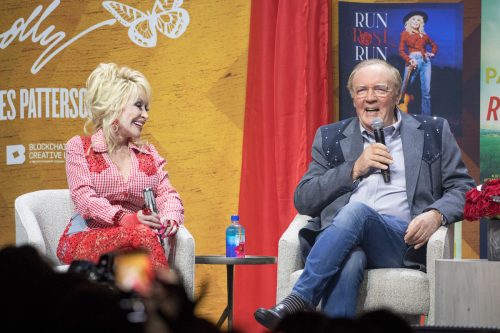 Dolly Parton and James Patterson at the 2022 SXSW Conference and Festival