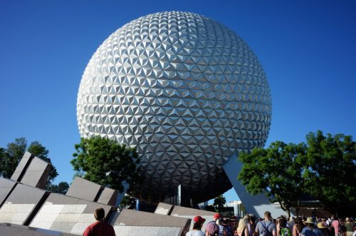 epcot in the morning
