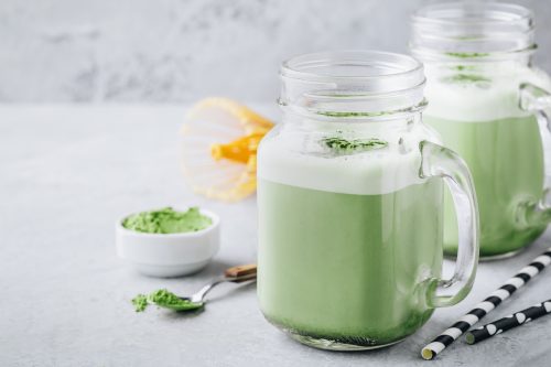 Vanilla Green Tea Matcha smoothie