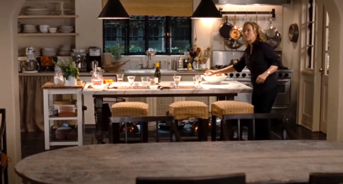 The character Jane Adler's kitchen in the movie "It's Complicated."