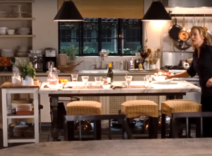 The character Jane Adler's kitchen in the movie "It's Complicated."