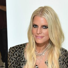 Jessica Simpson at The Grove in Los Angeles in September 2022