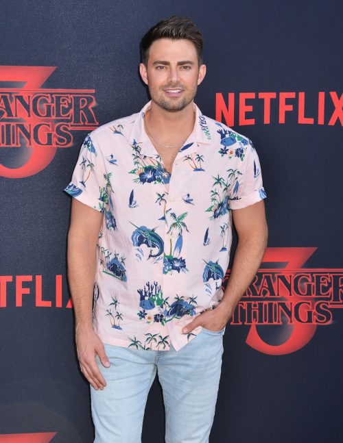 Jonathan Bennett at the premiere of "Stranger Things" season 3 in 2019