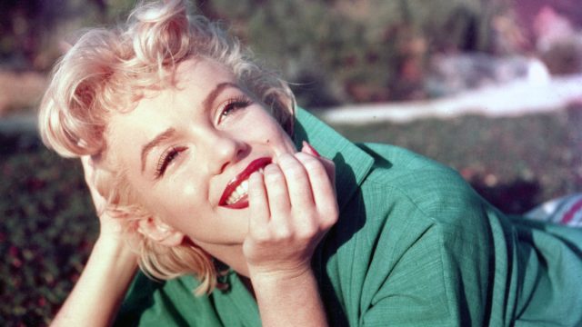 Marilyn Monroe photographed in Palm Springs in 1954