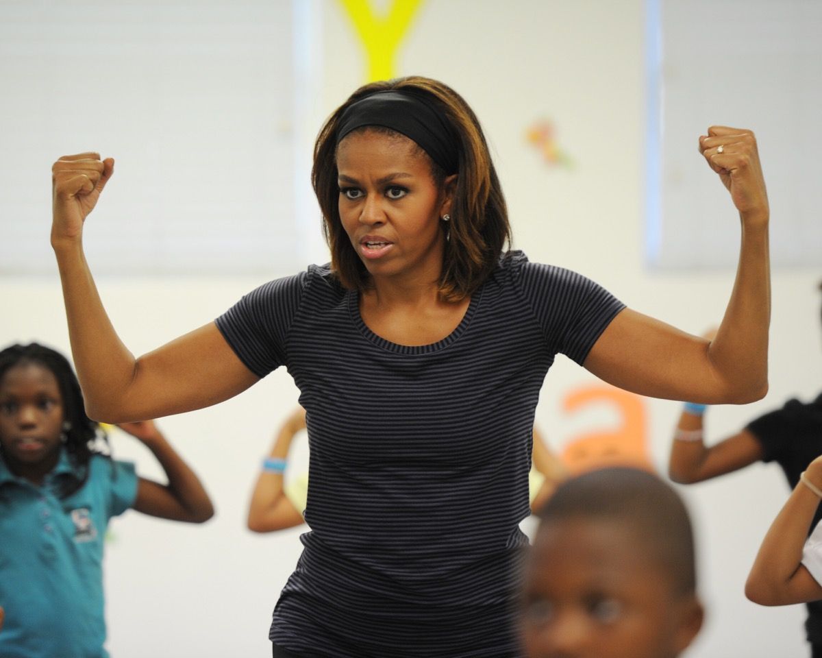 Michelle Obama Opens Up About Her Toned Arms Best Life