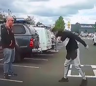 In Bizarre Road Rage Incident, Calm Older Man Refuses to Be Provoked by Angry Driver "Clucking Like a Chicken"