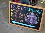 Psychic Reading Sign