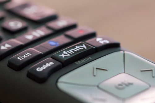 comcast cast remote with xfinity button