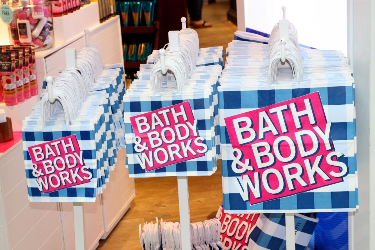 Bath and best sale body works totes