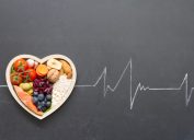 Heart Plate Representing Cholesterol