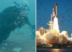 Video Shows Divers Accidentally Discovering Part of Challenger Space Shuttle Wreckage Near Bermuda Triangle
