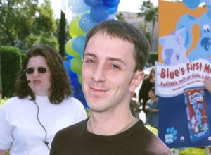 Steve Burns at the premiere of "Blue's Big Musical Movie" in 2000
