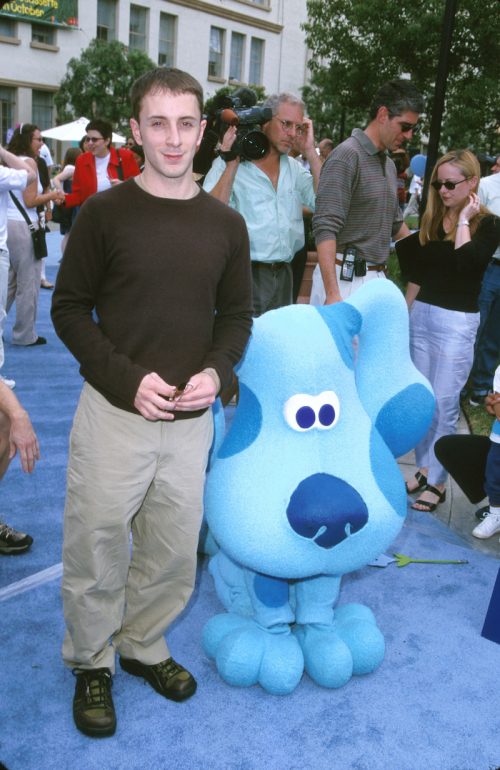 Steve Burns at the premiere of "Blue's Big Musical Movie" in 2000