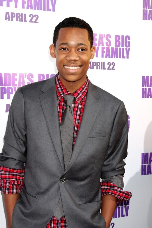 Tyler James Williams at the premiere of "Madea's Big Happy Family" in 2011