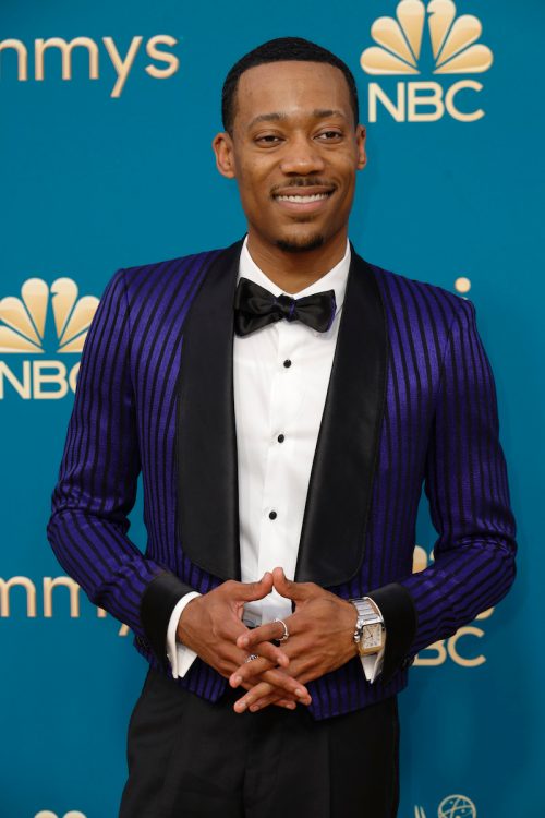 Tyler James Williams at the Emmy Awards in September 2022